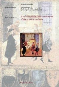 Libro Le determinanti del rendimento delle attività rischiose Barbara Fidanza