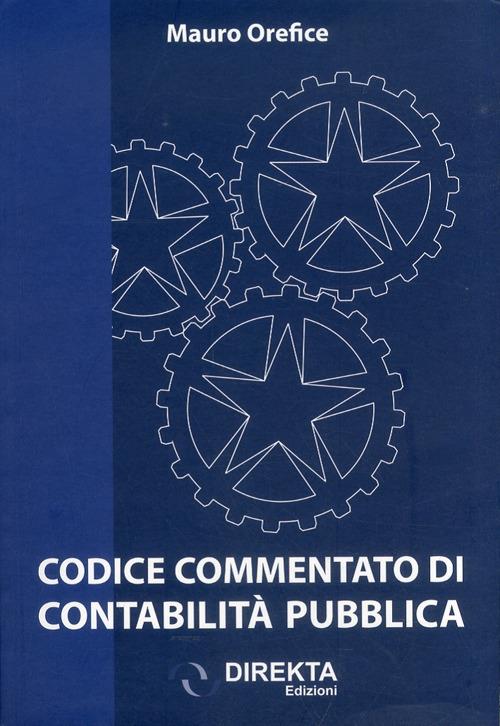 Codice commentato di contabilità pubblica - copertina