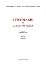 Epistolario. Vol. 6: 1879-1881.