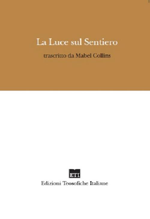 La luce sul sentiero - Mabel Collins - copertina