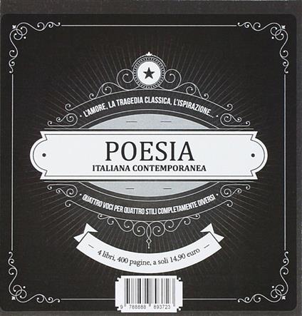 Poesia italiana contemporanea - copertina