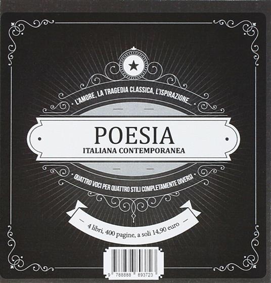 Poesia italiana contemporanea - copertina
