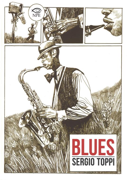 Blues - Sergio Toppi - copertina