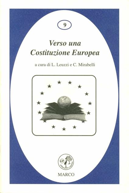 Verso una costituzione europea. Ediz. multilingue - copertina