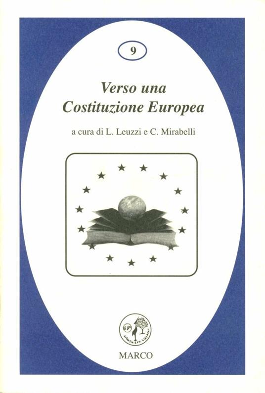Verso una costituzione europea. Ediz. multilingue - copertina