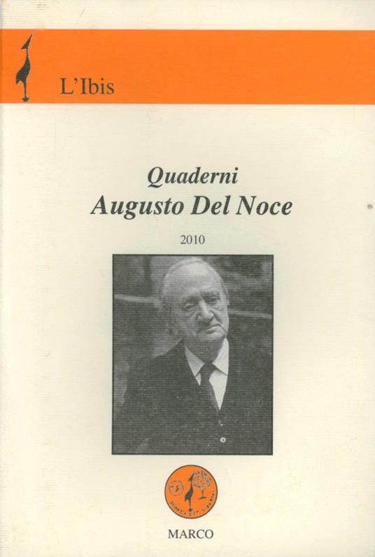 Quaderni Augusto Del Noce 2010 - copertina