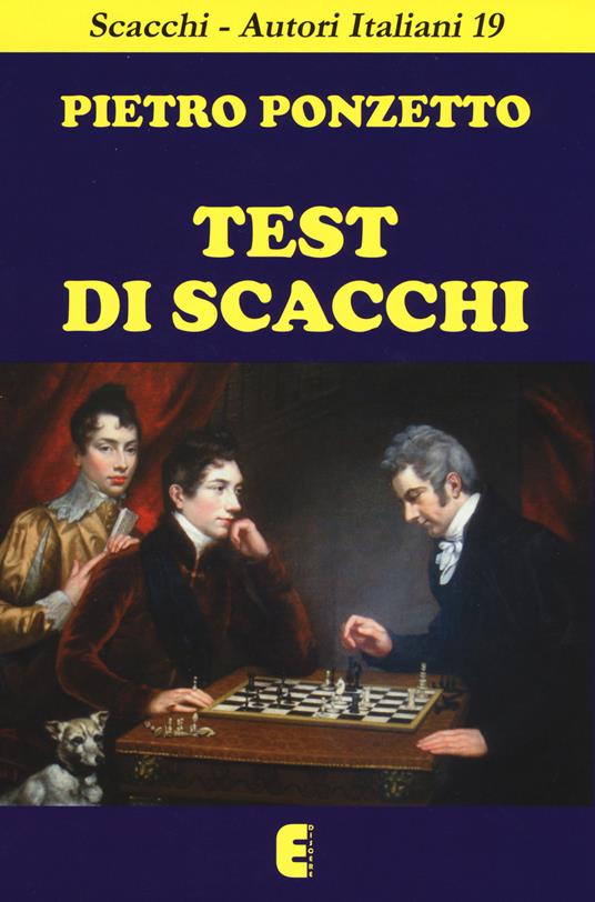 Test di scacchi - Pietro Ponzetto - copertina
