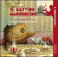 Il gattino marroncino e altri animali in rima - Ivana Marangon - copertina