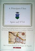 Apice nel 1753. Benevento, Apigi, Cubante, Calore. Principato Ultra