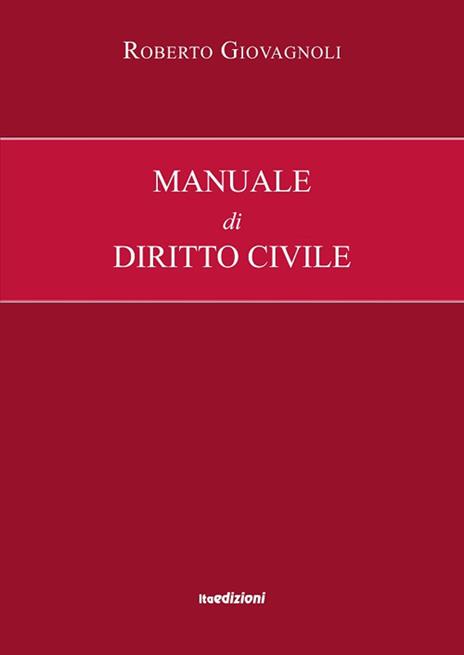 Manuale di diritto civile - Roberto Giovagnoli - 2