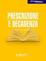 Prescrizione e decadenza