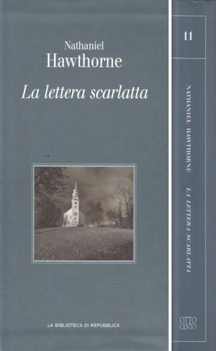La lettera scarlatta - Nathaniel Hawthorne - copertina