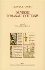 De verbis romanae locutionis