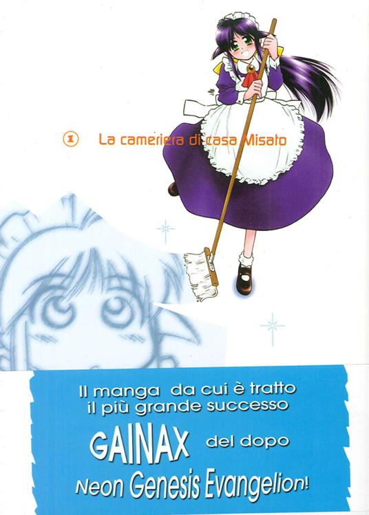 Mahoromatic. Vol. 1 - Bow Ditama,Bunyuro Nakayama - copertina