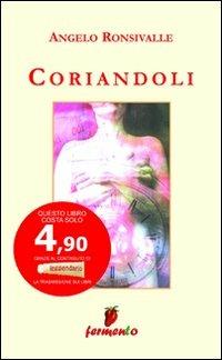 Coriandoli - Angelo Ronsivalle - copertina