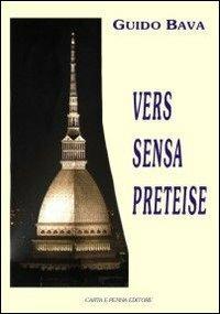 Vers sensa preteise - Guido Bava - copertina