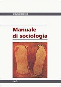 Manuale di sociologia - Giovanni Leone - copertina