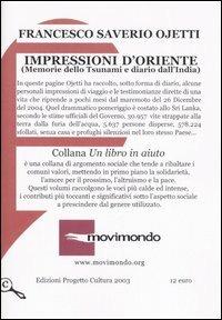 Impressioni d'Oriente. (Memorie dello Tsunami e diario dall'India) - Francesco S. Ojetti - copertina