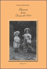 Testamento di una donna del '900 - Eugenia Martínez - copertina