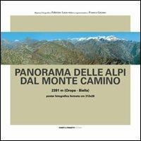 Panorama delle Alpi dal monte Camino - Fabrizio Lava,Franco Grosso - copertina
