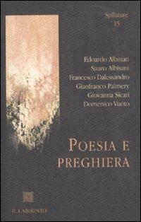 Poesia e preghiera - copertina