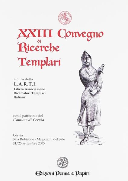 Atti del 33° Convegno di ricerche templari (2015) - copertina