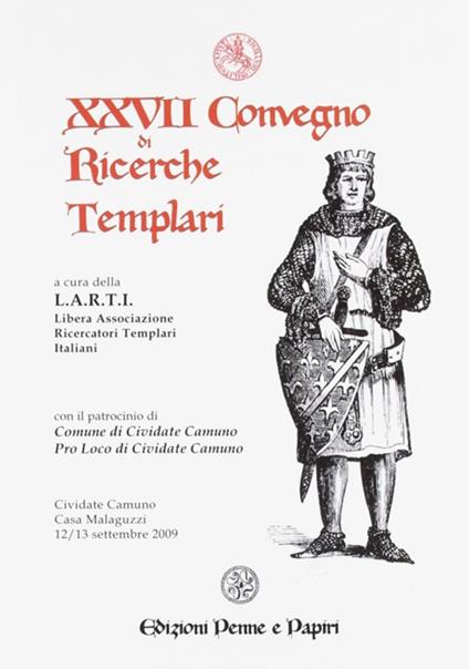 Atti del 27° Convegno di ricerche templari - copertina