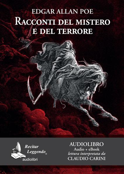 Racconti del mistero e del terrore. Audiolibro - Edgar Allan Poe - copertina