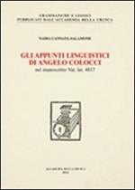 Gli appunti linguistici di Angelo Colocci. Nel ms. Vat. lat. 4817