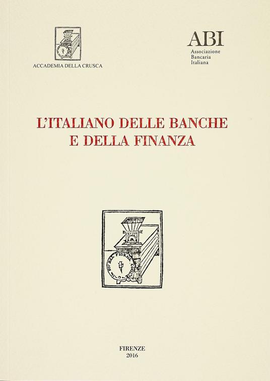 L' italiano delle banche e della finanza - copertina