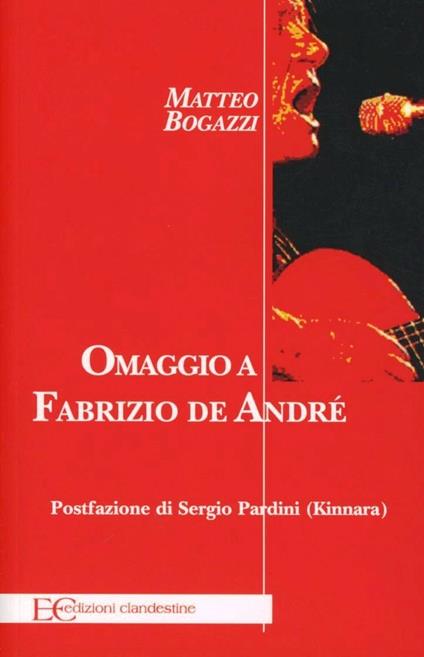 Omaggio a Fabrizio de André - Matteo Bogazzi - copertina