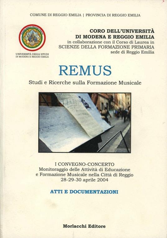 Remus. Studi e ricerche sulla formazione musicale - Antonella Coppi - copertina
