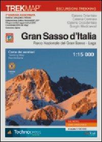 Gran Sasso d'Italia 1:15.000 - copertina
