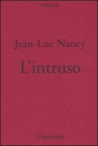 L'intruso - Jean-Luc Nancy - copertina