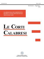 Le corti calabresi (2016). Vol. 1-2
