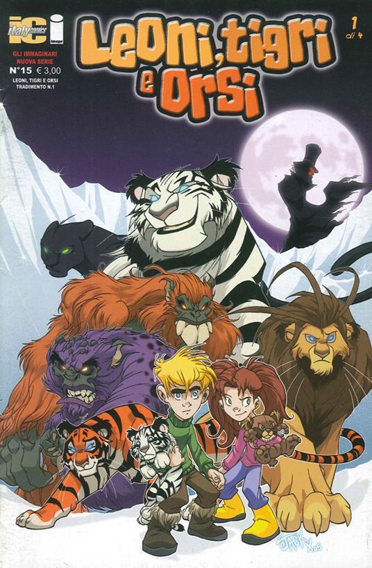 Gli immaginari II. Leoni, tigri e orsi. Vol. 1 - copertina