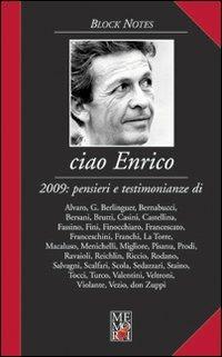 Ciao Enrico - Giancarlo Feliziani - copertina