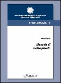 Manuale di diritto privato - Alvaro Selva - copertina