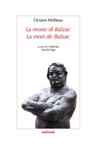 La morte di Balzac. Ediz. italiana e francese - Octave Mirbeau - copertina
