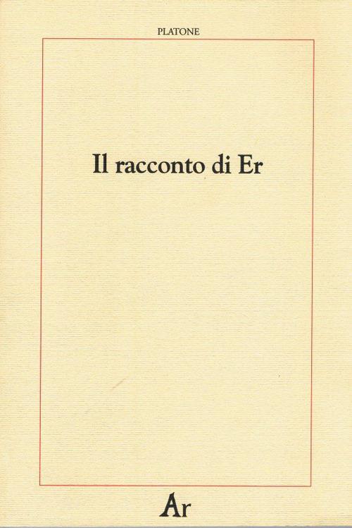 Il racconto di Er - Platone - copertina