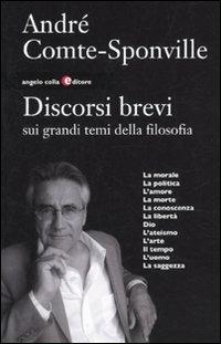 Discorsi brevi sui grandi temi della filosofia - André Comte-Sponville - copertina