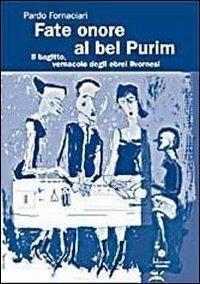 Fate onore al bel Purim - Paolo Fornaciari - copertina