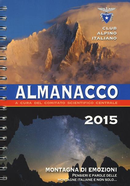 Almanacco 2015. Montagna di emozioni - copertina