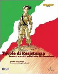 Tavole di resistenza. Fumetti e scritti sulla lotta di liberazione - copertina