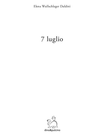 7 luglio - Elena Wullschleger Daldini - copertina