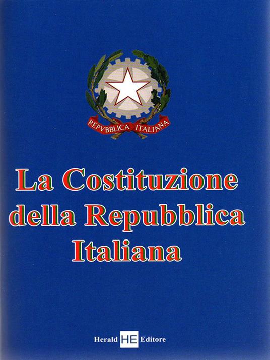 La Costituzione della Repubblica Italiana - copertina