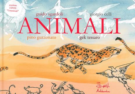 Animali. Ediz. illustrata. Con DVD - copertina