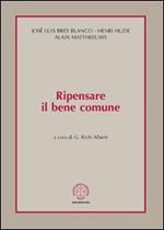 Ripensare il bene comune
