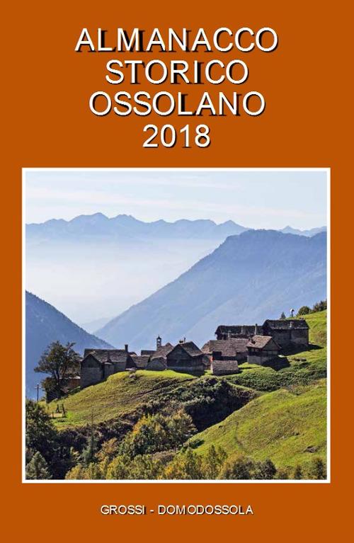 Almanacco storico ossolano 2018 - copertina