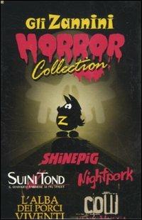 Gli Zannini horror collection: Cow l'enigMucca-L'alba dei porci viventi-Suini Tond, il diabolico barbiere di Pig Street-Shinepig-Nightpork - Barbara Barbieri,Stefano Bonfanti - copertina